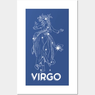 Virgo constellation Posters and Art